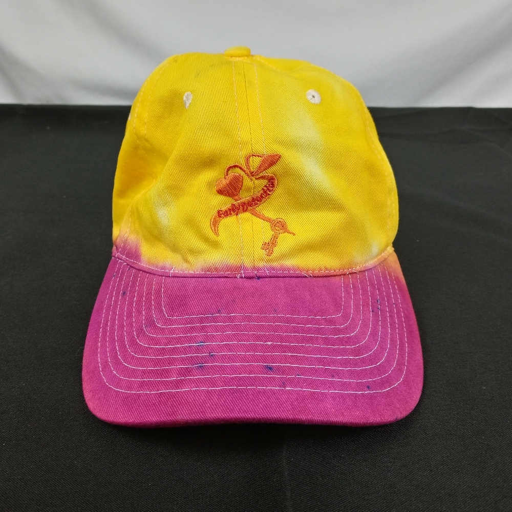 Breast Cancer Awareness Custom Tie-Dye Cap Hat